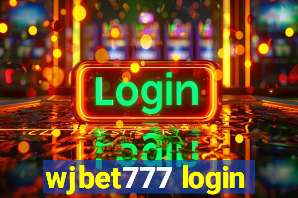 wjbet777 login